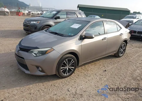 2016 Toyota Corolla Le Plus from USA, damaged, VIN 2T1BURHE9GC692115